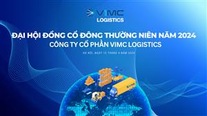 Đại hội đồng cổ đông thường niên năm 2024 Công ty Cổ Phần VIMC Logistics